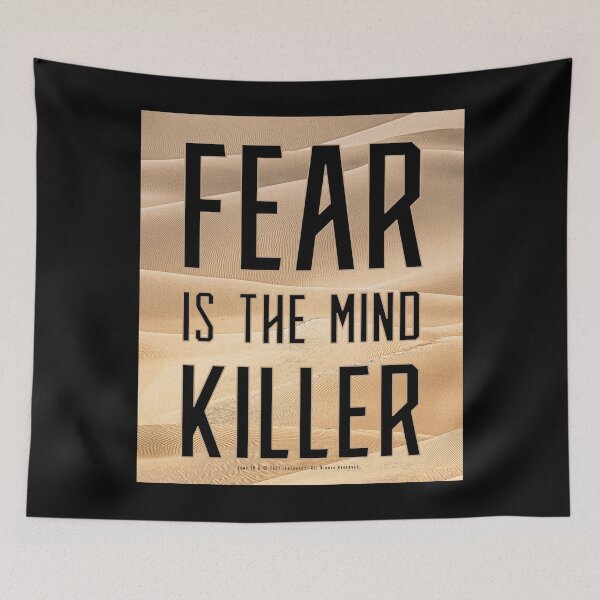 Item preview, Dune - Fear is the mind-killer (Light Inverted) - designed and sold by Printerially.