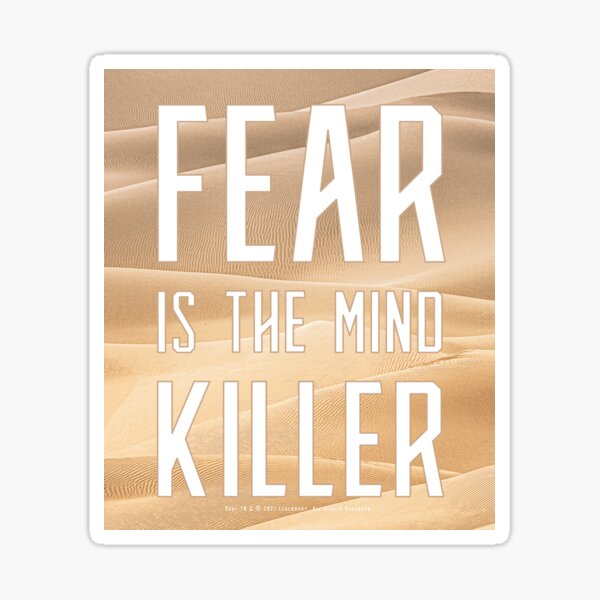 Item preview, Dune - Fear is the mind-killer (Light Inverted) - designed and sold by Printerially.