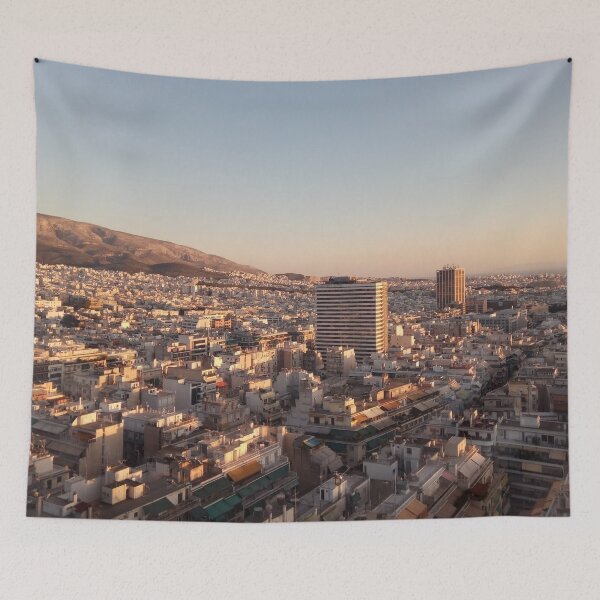 Item preview, Skyline sunset of athens designed and sold by mltsg9.