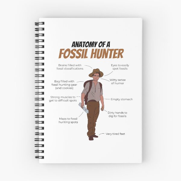 Item preview, Anatomy Of A Fossil Hunter Gift For Fossil Hunters And Paleontologists designed and sold by JokeGysen.