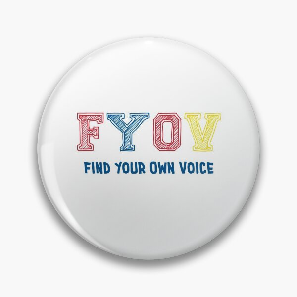 Item preview, F.Y.O.V Find Your Own Voice designed and sold by SerenaMinimal.