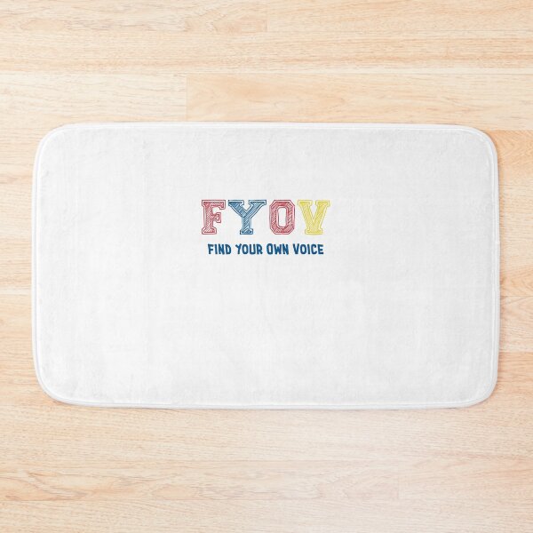 Item preview, F.Y.O.V Find Your Own Voice designed and sold by SerenaMinimal.