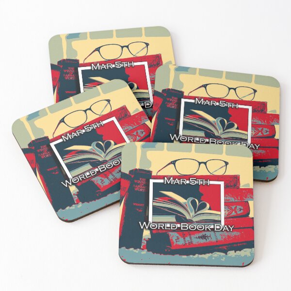 Item preview, I LOVE WORLD BOOK DAY designed and sold by REALDesign-Shop.