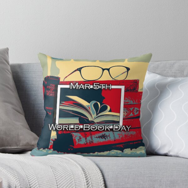 Item preview, I LOVE WORLD BOOK DAY designed and sold by REALDesign-Shop.