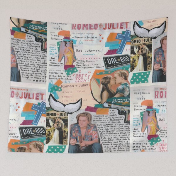 Item preview, Romeo and Juliet Collage Style Aesthetic Film designed and sold by Ruby Star.