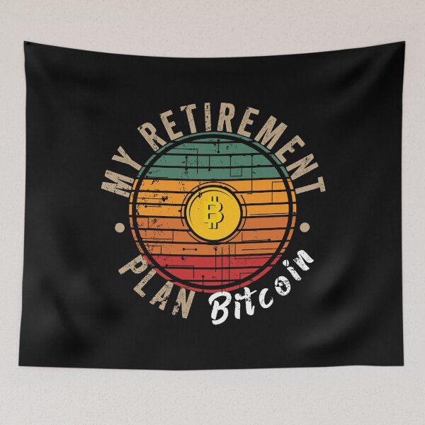 Item preview, My retirement plan Bitcoin designed and sold by noahs-shop.