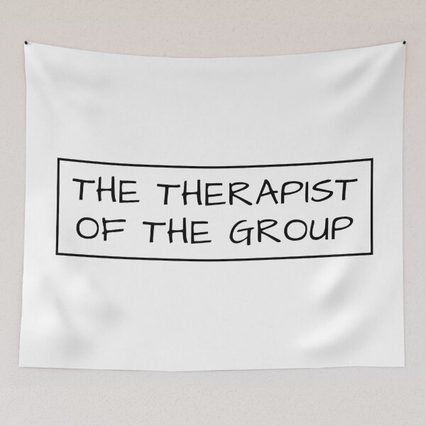 Item preview, The Therapist of the Group- Psychology Design designed and sold by Psychologist's Inventory.