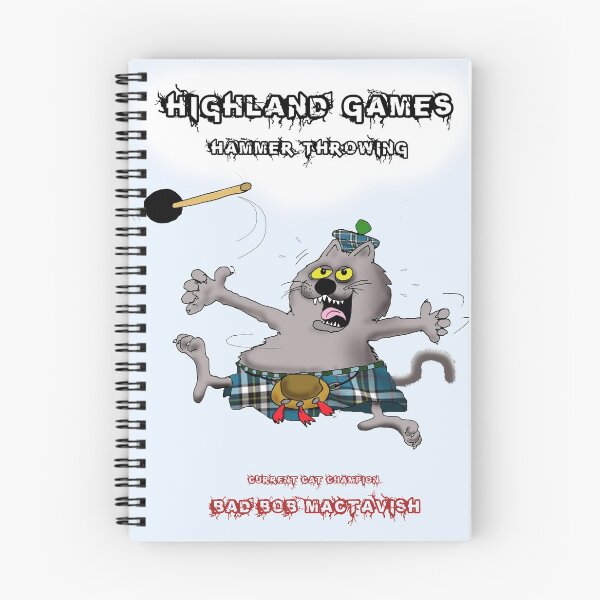 Item preview, Bad Bob the Cat goes to the Highland Games in Scotland designed and sold by Geoffrey & Michelle  Thomson.