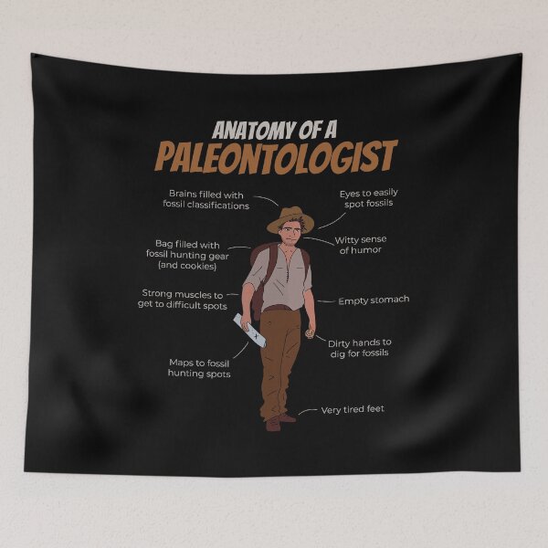 Item preview, Anatomy Of A Paleontologist Gift For Fossil Hunters And Paleontologists designed and sold by JokeGysen.