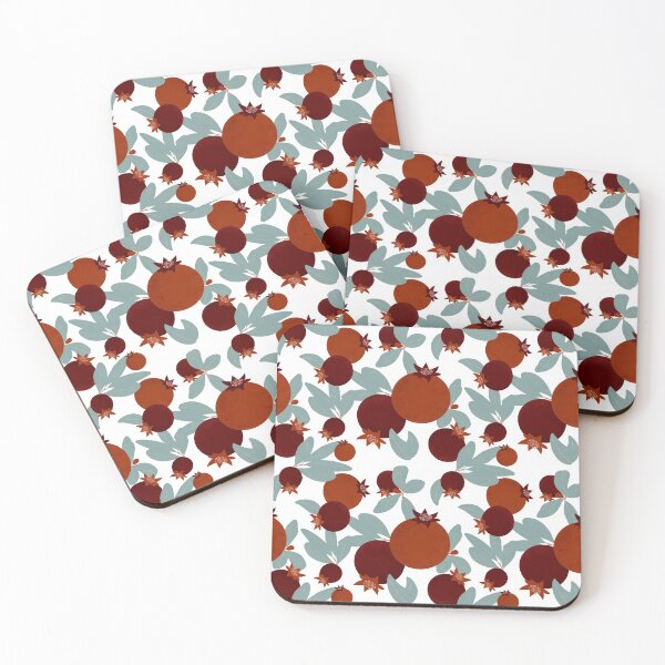 Item preview, Pomegranate pattern designed and sold by RosanneCreates.