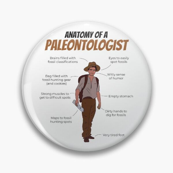 Item preview, Anatomy Of A Paleontologist Gift For Fossil Hunters And Paleontologists designed and sold by JokeGysen.