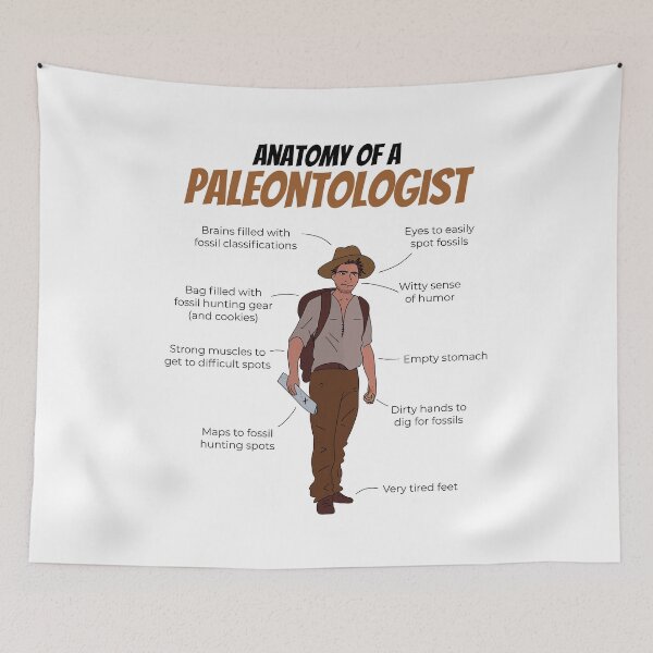 Item preview, Anatomy Of A Paleontologist Gift For Fossil Hunters And Paleontologists designed and sold by JokeGysen.