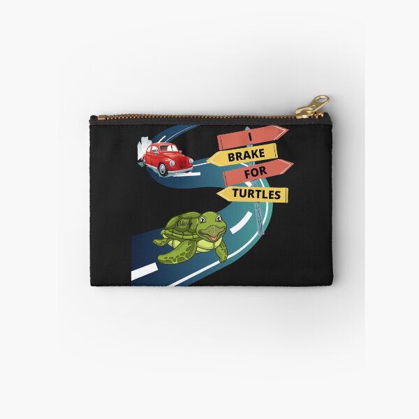 Item preview, I BRAKE FOR TURTLES, SEA TURTLES, TORTOISE, ROAD SAFTEY, designed and sold by R B Chrystal.