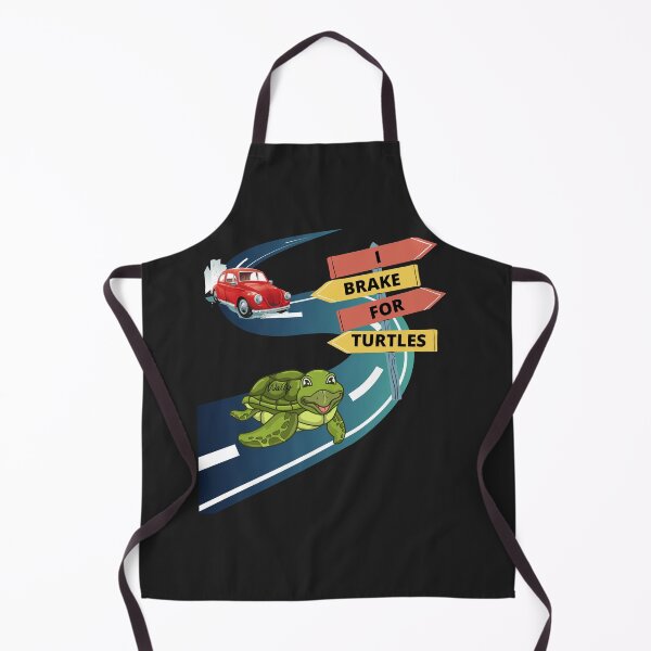 Item preview, I BRAKE FOR TURTLES, SEA TURTLES, TORTOISE, ROAD SAFTEY, designed and sold by R B Chrystal.