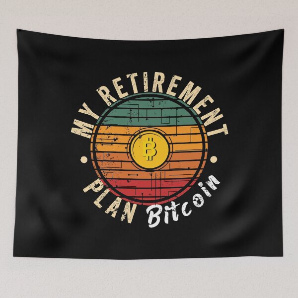 Item preview, My retirement plan Bitcoin designed and sold by noahs-shop.