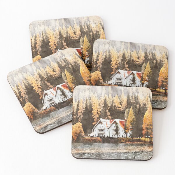 Item preview, Autumn Lake Landscape. Warm Tone Picture designed and sold by ramonag1.