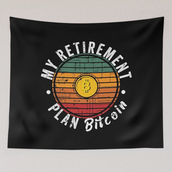 Item preview, My retirement plan Bitcoin designed and sold by noahs-shop.