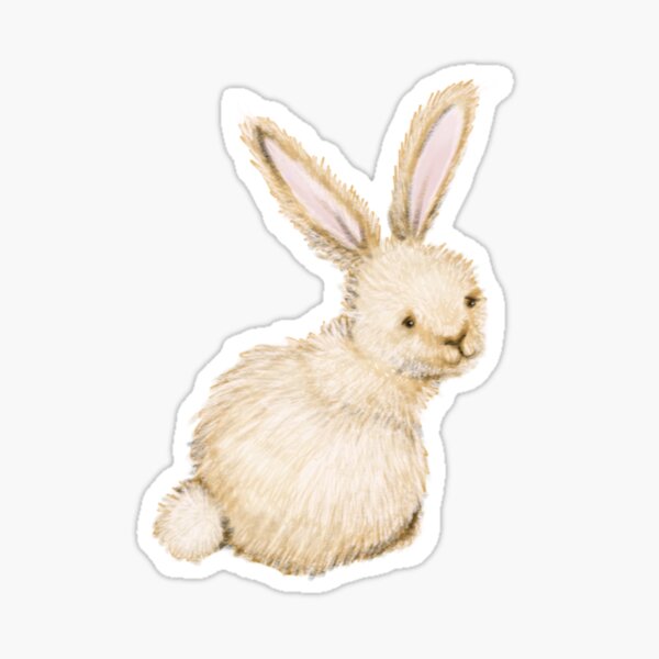 Cute Bunny Sticker
