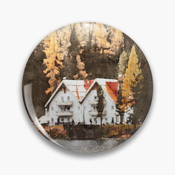 Item preview, Autumn Lake Landscape. Warm Tone Picture designed and sold by ramonag1.
