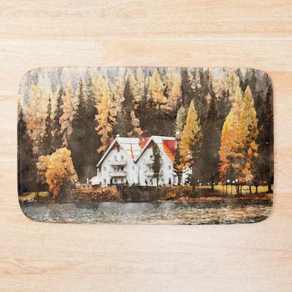 Item preview, Autumn Lake Landscape. Warm Tone Picture designed and sold by ramonag1.