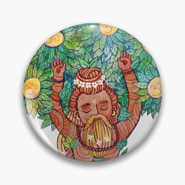 Item preview, Wise Yogi - Sadhu designed and sold by Milana Samarskaya.