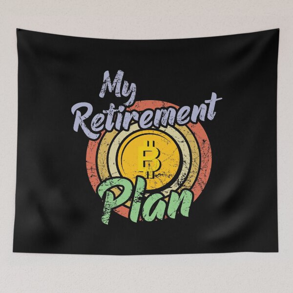 Item preview, My retirement plan Bitcoin designed and sold by noahs-shop.