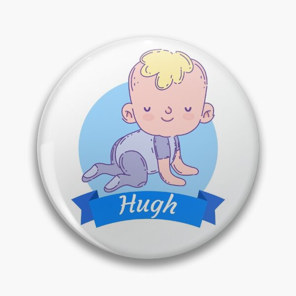 Item preview, Hugh Boy names for babies designed and sold by Piztees.