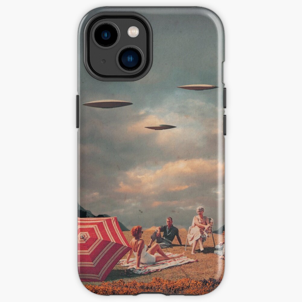 Pretend They Never Came iPhone Case