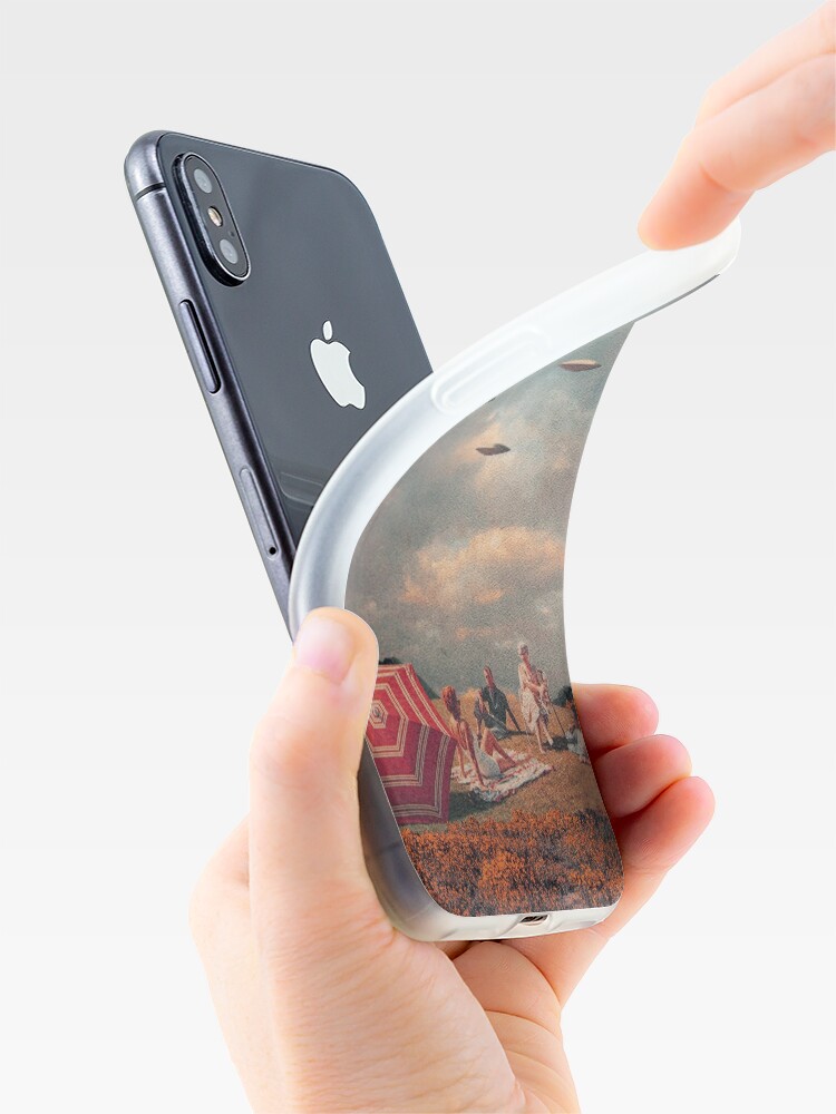 Alternate view of Pretend They Never Came iPhone Case