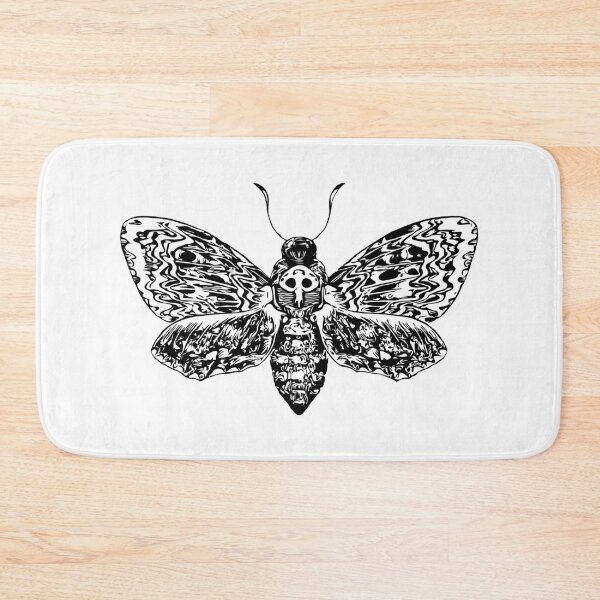 Item preview, Skull moth black designed and sold by Sitenkovamary.