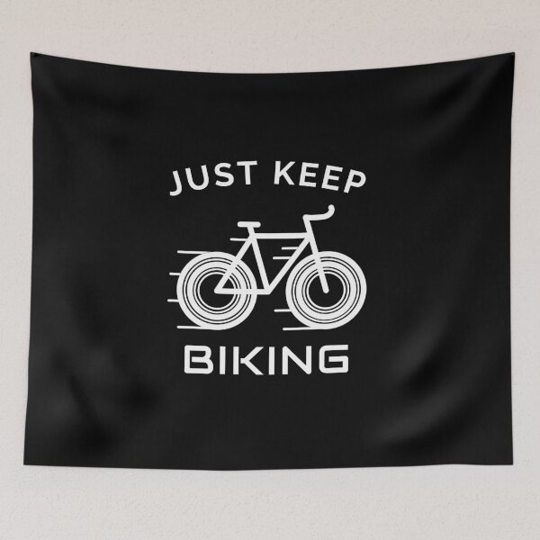 Item preview, Just Keep Biking designed and sold by alloutshirts.
