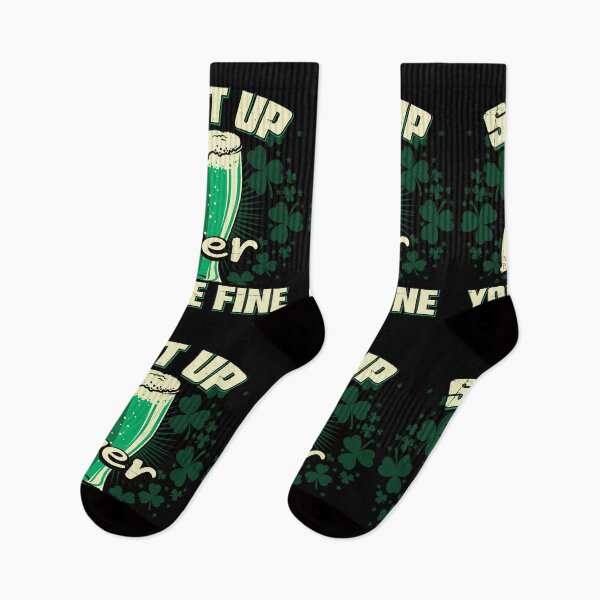 Item preview, St Patrick's Day Shut Up Liver You're Fine designed and sold by J AND J  PRINTS.