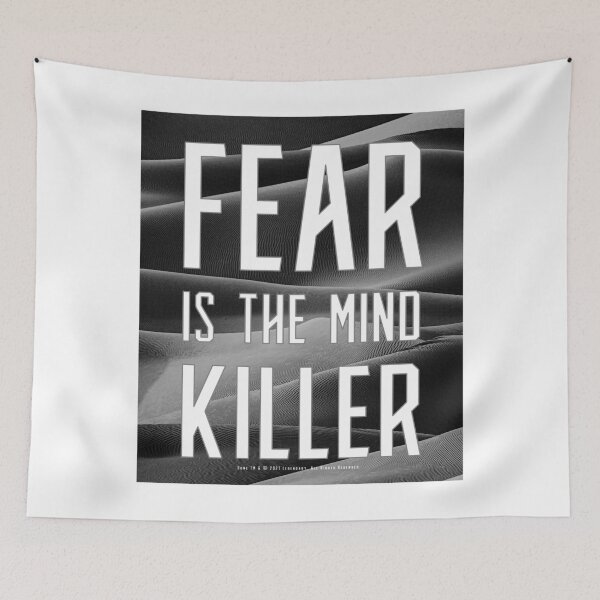 Item preview, Dune - Fear is the mind-killer (Dark Inverted) - designed and sold by Printerially.