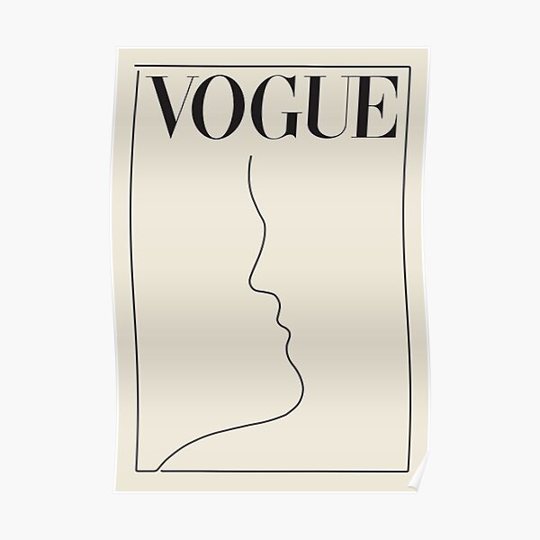 mínima moda vintage Póster