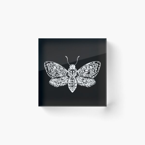 Item preview, Moth white  designed and sold by Sitenkovamary.