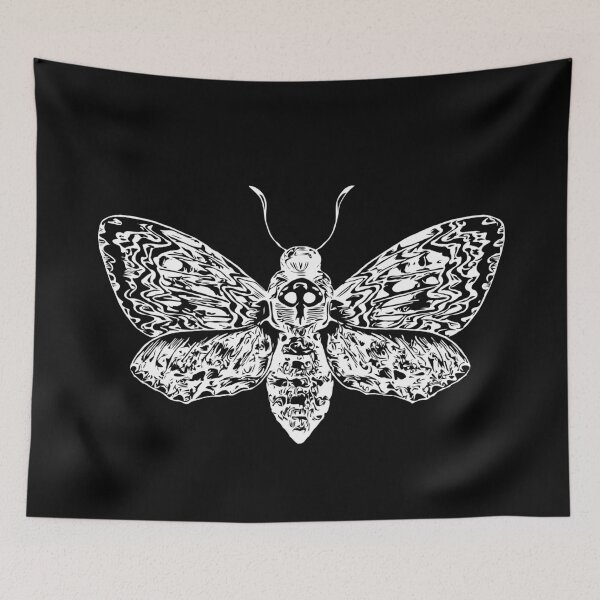 Item preview, Moth white  designed and sold by Sitenkovamary.