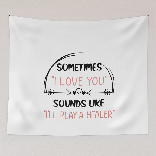 Item preview, Sometimes Love is playing the healer designed and sold by NSTeeDesign.