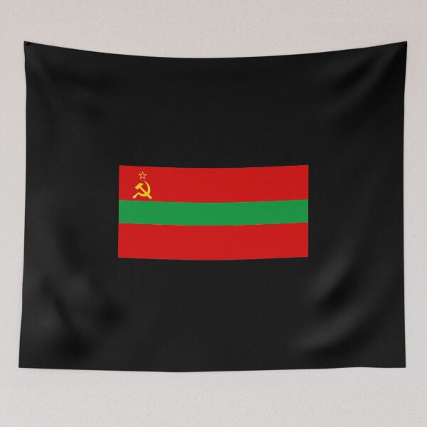 Item preview, Transnistria flag  designed and sold by mikoala50.