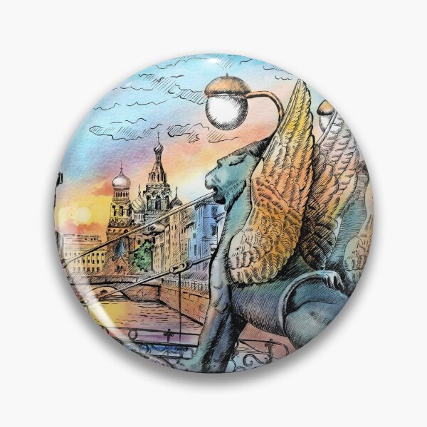 Item preview, Bank Bridge with griffin statues, Saint Petersburg. designed and sold by Alexandra Iv..