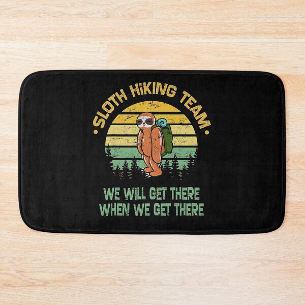 Item preview, Sloth Hiking Team designed and sold by whitneyiott9632.