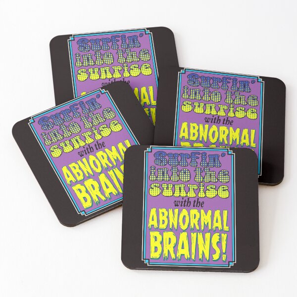 Item preview, Surfin' Into The Sunrise, with the Abnormal Brains 2 designed and sold by Mr Groovey.
