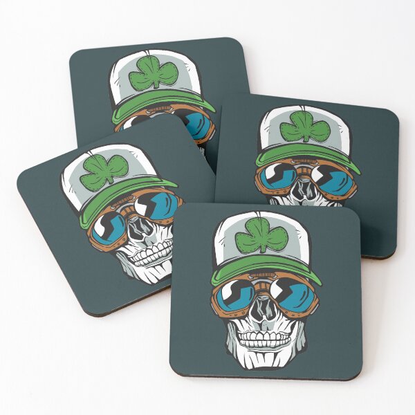 Item preview, Lucky Skull Irish St Patrick's Day designed and sold by Singhe Design.