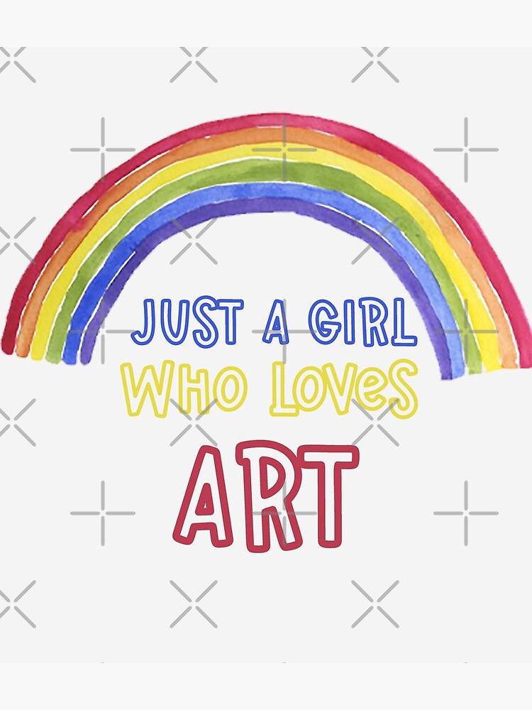 Just a Girl who loves Painting Art Gifts Teen Girl Artist Premium T-Shirt