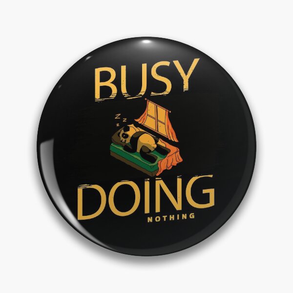 Item preview, Busy Doing Nothing Panda designed and sold by JuiceDesign.
