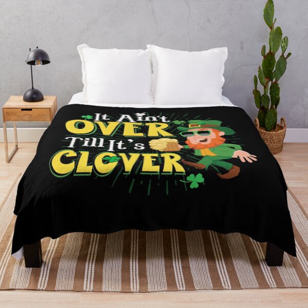 Item preview, St Patrick's Day Funny Leprechaun Clover Design designed and sold by J AND J  PRINTS.