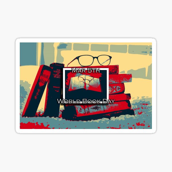 Item preview,  I LOVE WORLD BOOK DAY designed and sold by REALDesign-Shop.