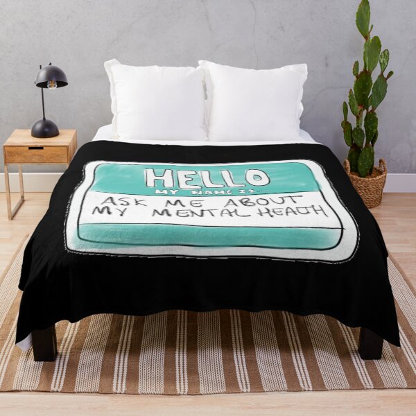 Item preview, Ask me about Mental Health- Psychology Design designed and sold by Psychologist's Inventory.