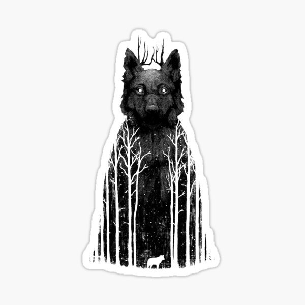Wolftree Sticker