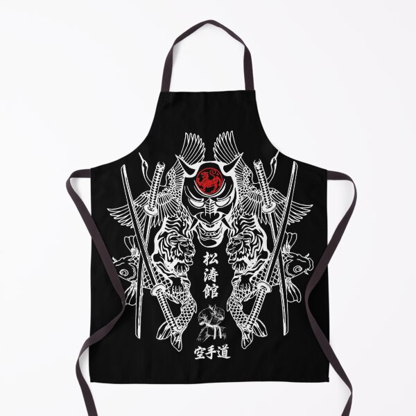 Item preview, Shotokan Karate Samurai Devil Spirit - Martial Arts Design designed and sold by Zanshin-Art.