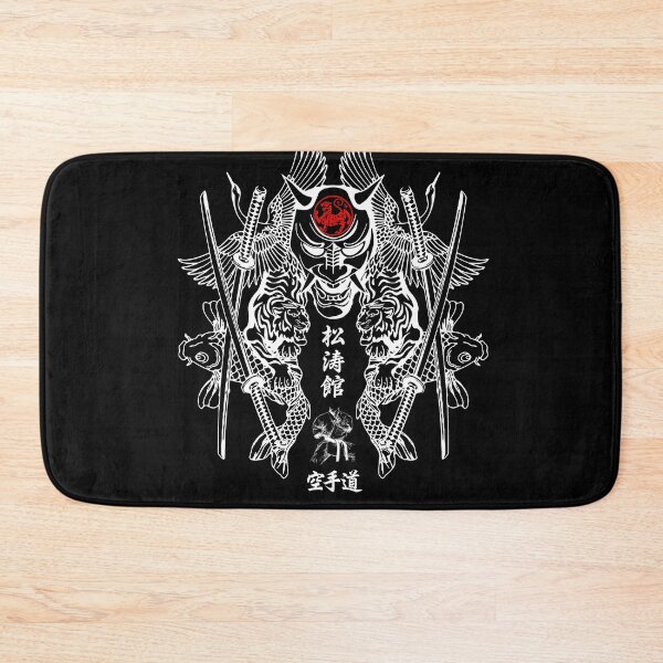 Item preview, Shotokan Karate Samurai Devil Spirit - Martial Arts Design designed and sold by Zanshin-Art.